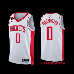 Houston Rockets TyTy Washington 2022-23 Association Edition Jersey White