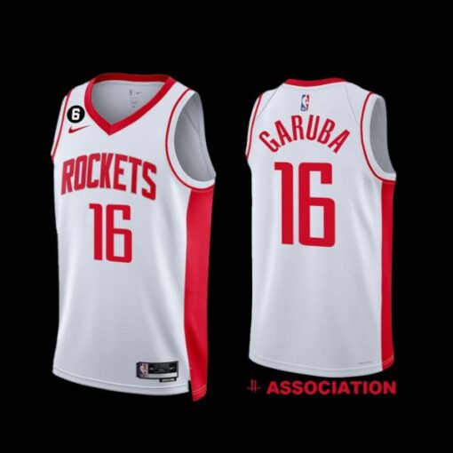 Houston Rockets Usman Garuba 2022-23 Association Edition Jersey White
