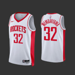 Houston Rockets Victor Wembanyama White Association 2023 Draft Jersey