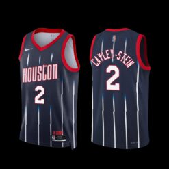 Houston Rockets Willie Cayley-Stein 2022-23 City Edition Navy Jersey