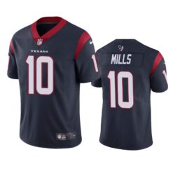 Houston Texans Davis Mills Navy Limited Jersey