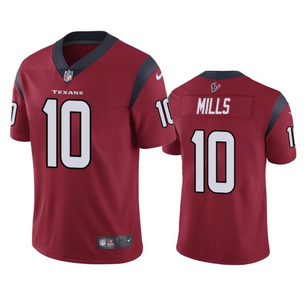 Houston Texans Davis Mills Red Limited Jersey Houston Texans Davis Mills Red Limited Jersey