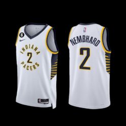 Indiana Pacers Andrew Nembhard 2022-23 Association Edition Jersey White