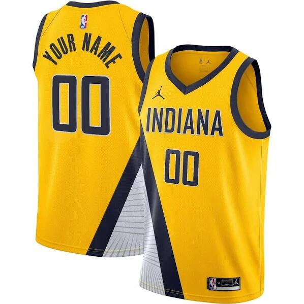Indiana Pacers Bennedict Mathurin Gold Statement Edition Jersey Indiana Pacers Bennedict Mathurin Gold Statement Edition Jersey