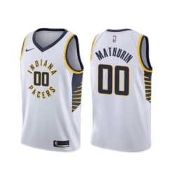 Indiana Pacers Bennedict Mathurin White Association Edition Jersey
