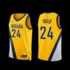 Indiana Pacers Bennedict Mathurin Navy Icon Edition Jersey