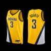Indiana Pacers Daniel Theis 2022-23 City Edition Jersey Black Navy