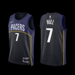 Indiana Pacers George Hill 2022-23 City Edition Jersey Black