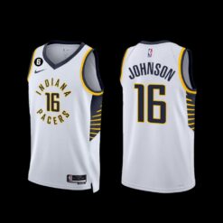 Indiana Pacers James Johnson 2022-23 Association Edition Jersey White