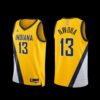 Indiana Pacers Jordan Nwora 2022-23 Icon Edition Jersey Navy