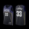 Indiana Pacers Kendall Brown 2022-23 Statement Edition Jersey Yellow