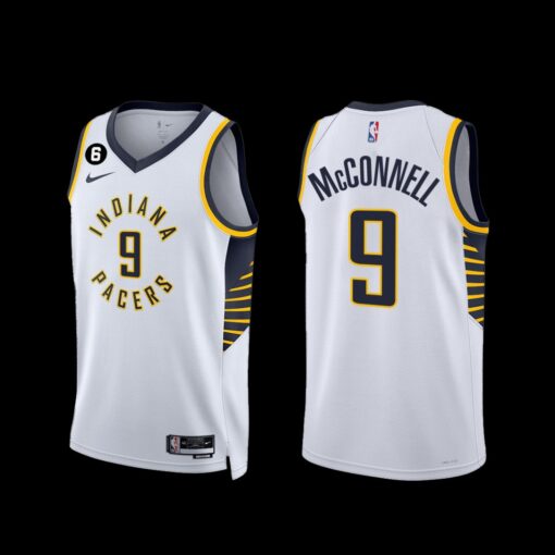Indiana Pacers T.J. McConnell 2022-23 Association Edition Jersey White