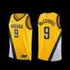 Indiana Pacers Tyrese Haliburton 2022-23 City Edition Jersey Black Navy
