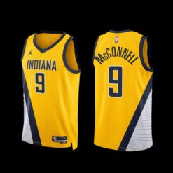 Indiana Pacers T.J. McConnell 2022-23 Statement Edition Jersey Yellow