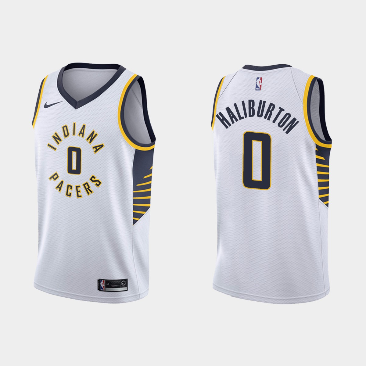 Indiana Pacers Tyrese Haliburton White Association Jersey Indiana Pacers Tyrese Haliburton White Association Jersey