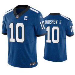 Indianapolis Colts Gardner Minshew II Indiana Nights Royal Limited Jersey