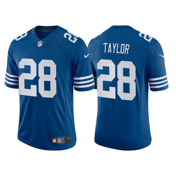 Indianapolis Colts Jonathan Taylor Royal Throwback Limited Jersey Indianapolis Colts Jonathan Taylor Royal Throwback Limited Jersey