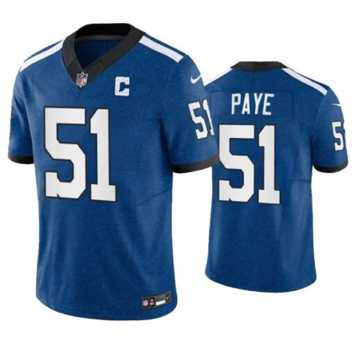 Indianapolis Colts Kwity Paye Indiana Nights Royal Limited Jersey