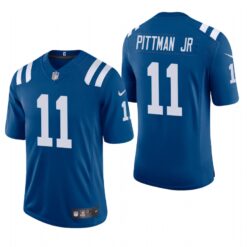 Indianapolis Colts Michael Pittman Jr Blue Limited Jersey