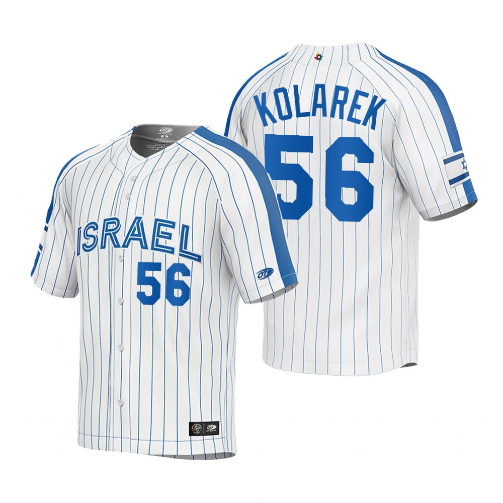 Israel Adam Kolarek White 2023 World Baseball Classic Jersey Israel Adam Kolarek White 2023 World Baseball Classic Jersey