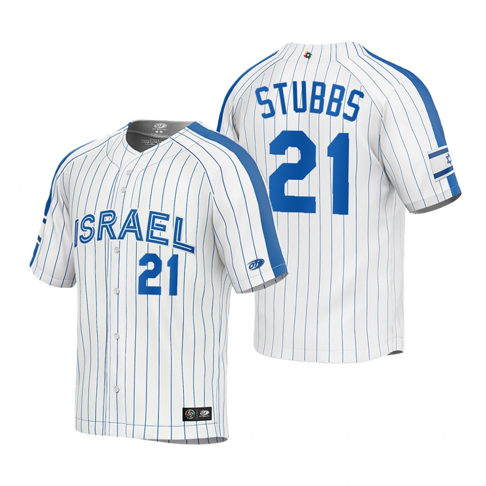 Israel Garrett Stubbs White 2023 World Baseball Classic Jersey Israel Garrett Stubbs White 2023 World Baseball Classic Jersey