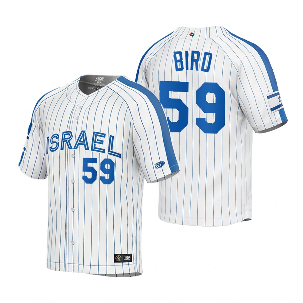 Israel Jake Bird White 2023 World Baseball Classic Jersey Israel Jake Bird White 2023 World Baseball Classic Jersey