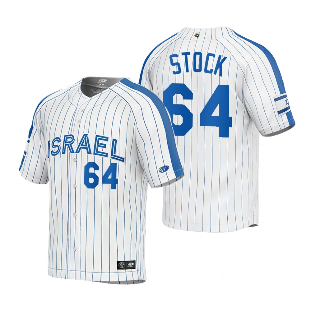 Israel Robert Stock White 2023 World Baseball Classic Jersey Israel Robert Stock White 2023 World Baseball Classic Jersey