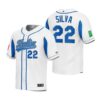 Italy Tiago da Silva Royal 2023 World Baseball Classic Jersey