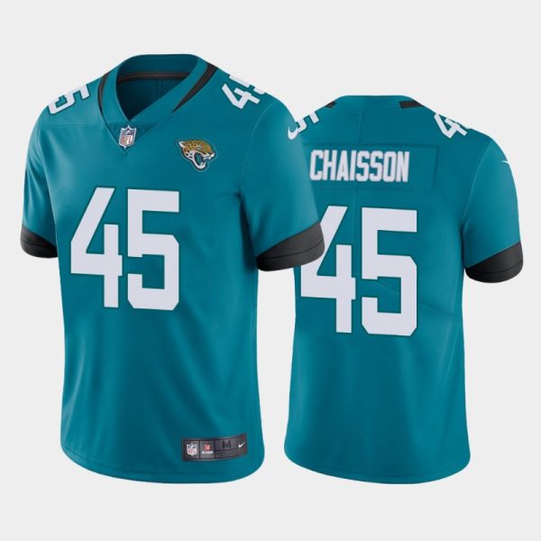 Jacksonville Jaguars KLavon Chaisson Teal Limited Jersey Jacksonville Jaguars KLavon Chaisson Teal Limited Jersey