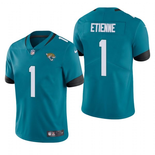 Jacksonville Jaguars Travis Etienne Teal Limited Jersey Jacksonville Jaguars Travis Etienne Teal Limited Jersey