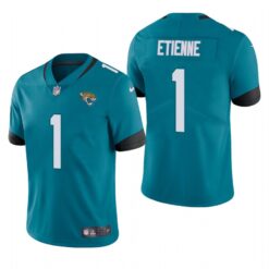 Jacksonville Jaguars Travis Etienne Teal Limited Jersey