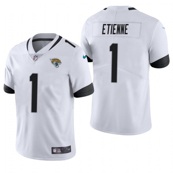 Jacksonville Jaguars Travis Etienne White Limited Jersey Jacksonville Jaguars Travis Etienne White Limited Jersey