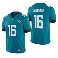 Jacksonville Jaguars Trevor Lawrence Teal Limited Jersey