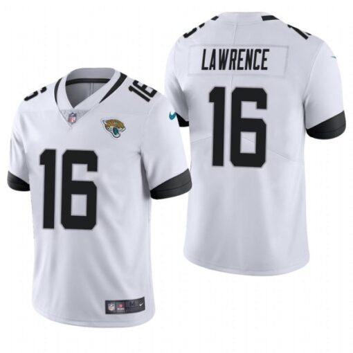 Jacksonville Jaguars Trevor Lawrence White Limited Jersey