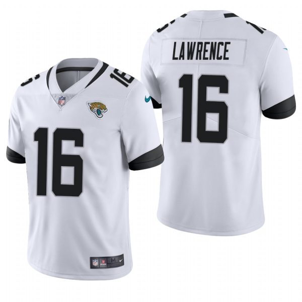 Jacksonville Jaguars Trevor Lawrence White Limited Jersey Jacksonville Jaguars Trevor Lawrence White Limited Jersey