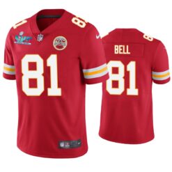 Kansas City Chiefs Blake Bell Super Bowl LVII Red Limited Jersey
