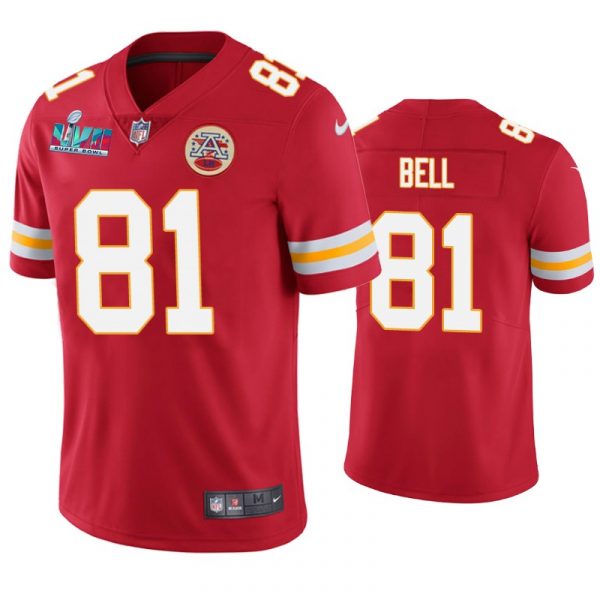 Kansas City Chiefs Blake Bell Super Bowl LVII Red Limited Jersey Kansas City Chiefs Blake Bell Super Bowl LVII Red Limited Jersey