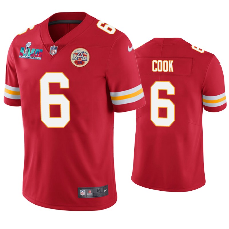 Kansas City Chiefs Bryan Cook Super Bowl LVII Red Limited Jersey Kansas City Chiefs Bryan Cook Super Bowl LVII Red Limited Jersey