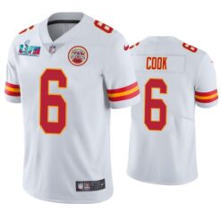 Kansas City Chiefs Bryan Cook Super Bowl LVII White Limited Jersey