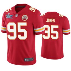 Kansas City Chiefs Chris Jones Super Bowl LVII Red Limited Jersey