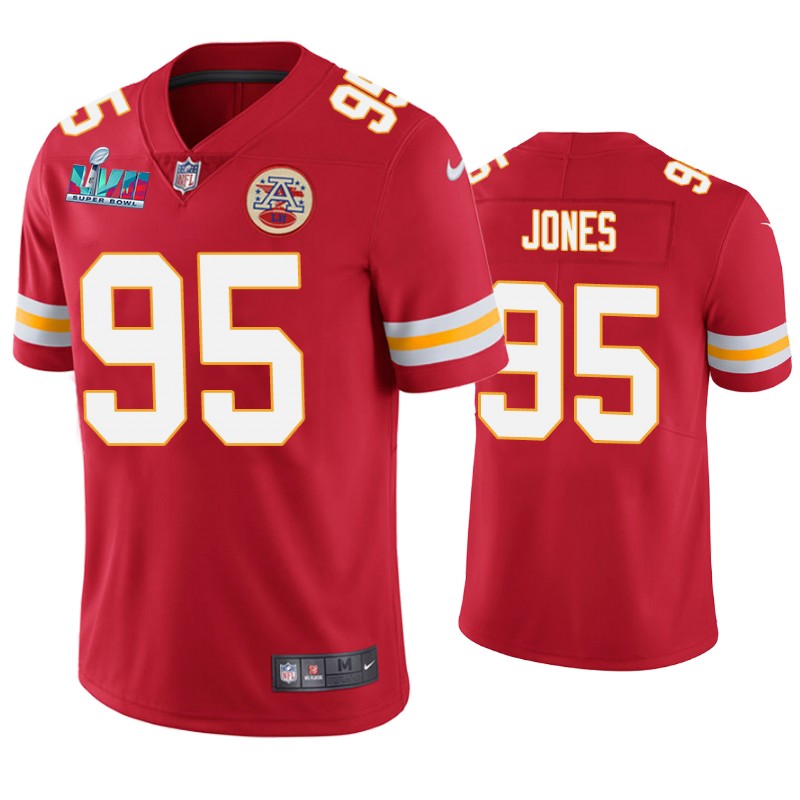 Kansas City Chiefs Chris Jones Super Bowl LVII Red Limited Jersey Kansas City Chiefs Chris Jones Super Bowl LVII Red Limited Jersey