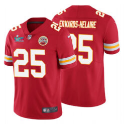 Kansas City Chiefs Clyde Edwards-Helaire Super Bowl LVII Red Limited Jersey