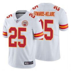 Kansas City Chiefs Clyde Edwards-Helaire White Limited Jersey