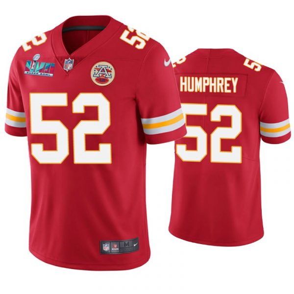 Kansas City Chiefs Creed Humphrey Super Bowl LVII Red Limited Jersey Kansas City Chiefs Creed Humphrey Super Bowl LVII Red Limited Jersey