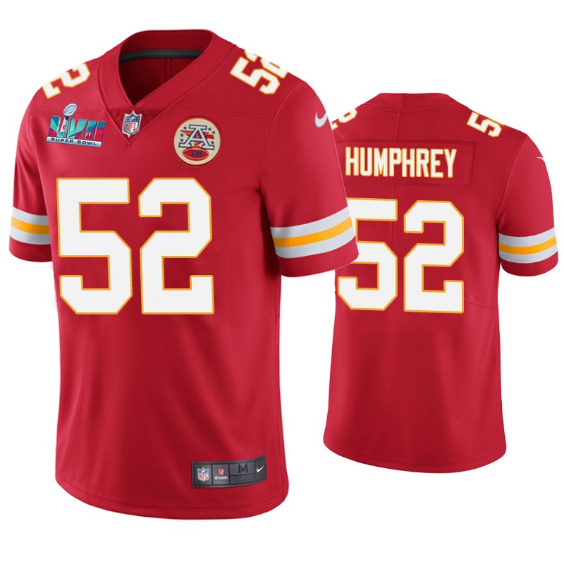 Kansas City Chiefs Creed Humphrey Super Bowl LVII Red Limited Jersey Kansas City Chiefs Creed Humphrey Super Bowl LVII Red Limited Jersey
