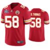Kansas City Chiefs Derrick Thomas Super Bowl LVII White Limited Jersey
