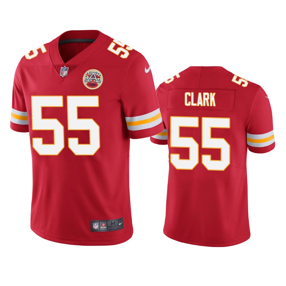 Kansas City Chiefs Frank Clark Red Limited Jersey Kansas City Chiefs Frank Clark Red Limited Jersey