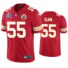 Kansas City Chiefs Frank Clark Super Bowl LVII White Limited Jersey
