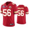 Kansas City Chiefs Frank Clark Super Bowl LVII White Limited Jersey