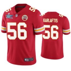 Kansas City Chiefs George Karlaftis Super Bowl LVII Red Limited Jersey